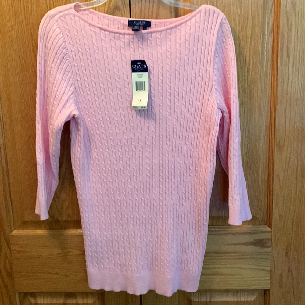 Chaps Pullover Sweater. NWT